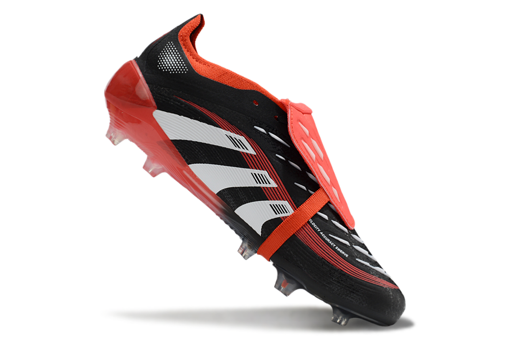 Predator Black Red Tongue Elite FG
