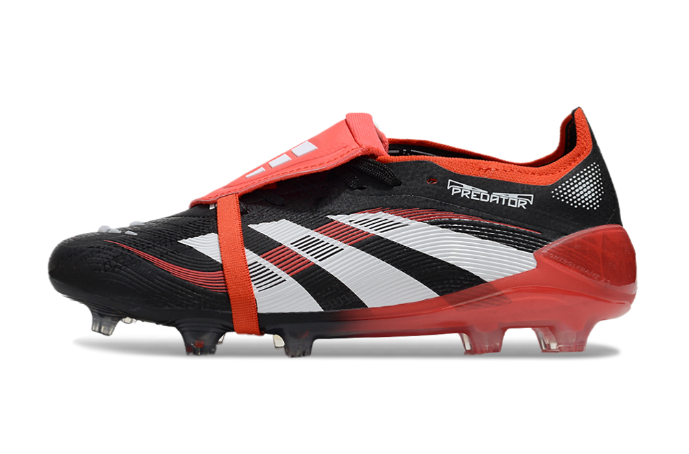 Predator Black Red Tongue Elite FG
