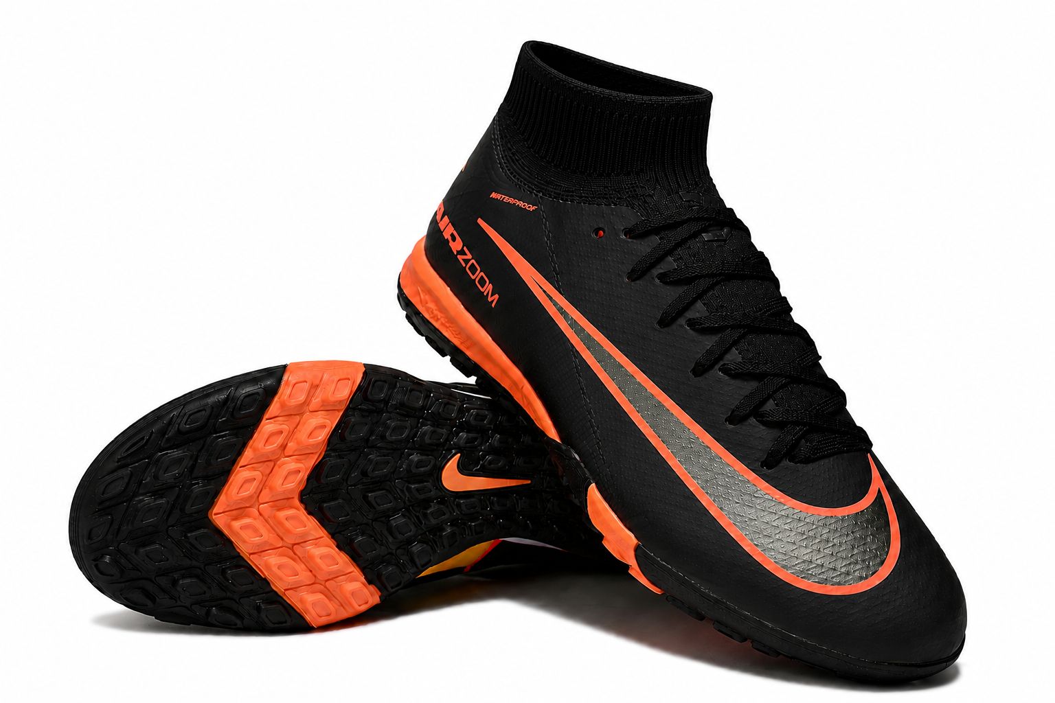 AirZoom Black/Orange Highs Pro TF