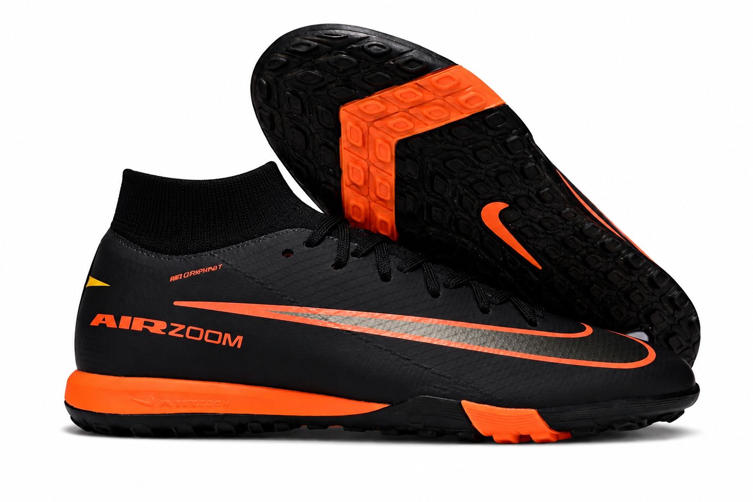 AirZoom Black/Orange Highs Pro TF