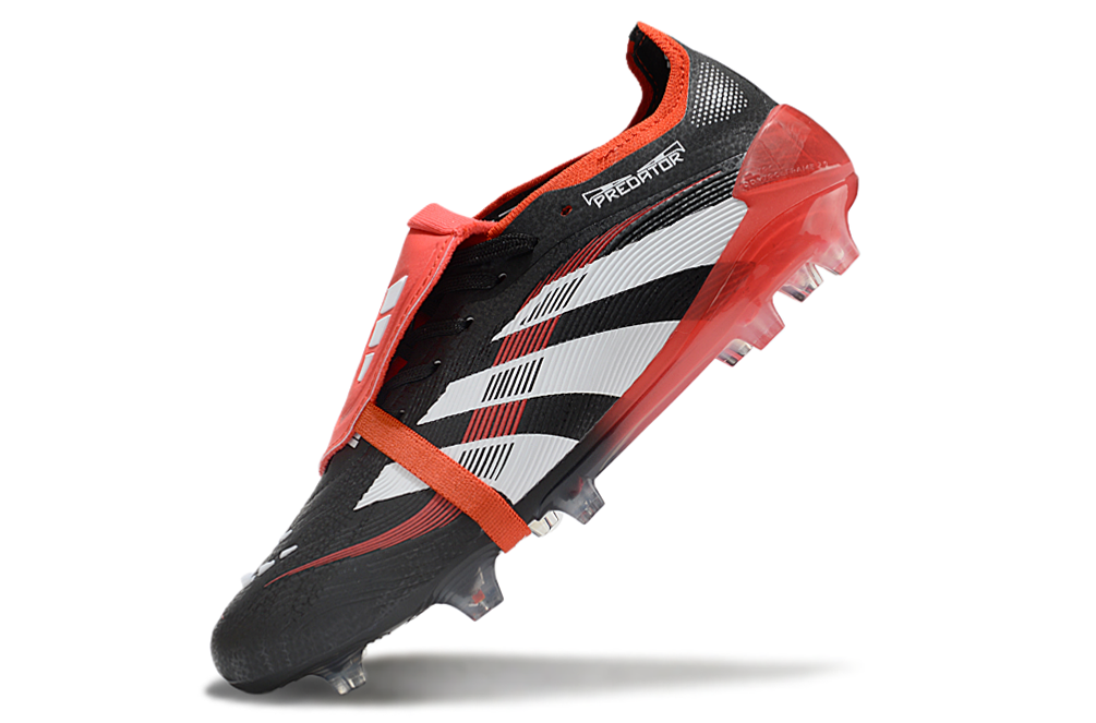 Predator Black Red Tongue Elite FG