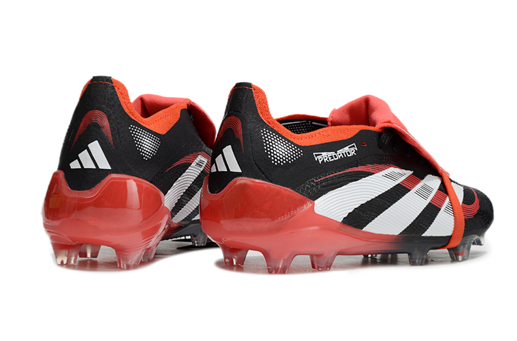 Predator Black Red Tongue Elite FG