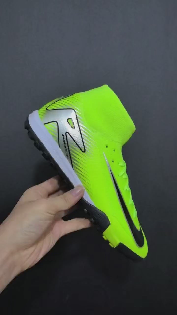 AirZoom Green Football Shoes TF video